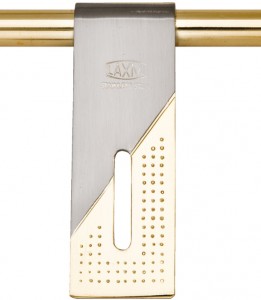stainless steel aldrop 50-50 Silver Gold