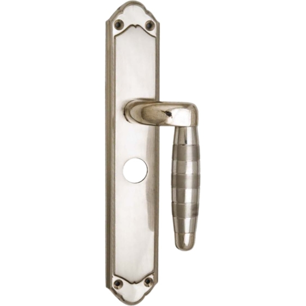 French Door Lock Handle L-001 Zinc Handle