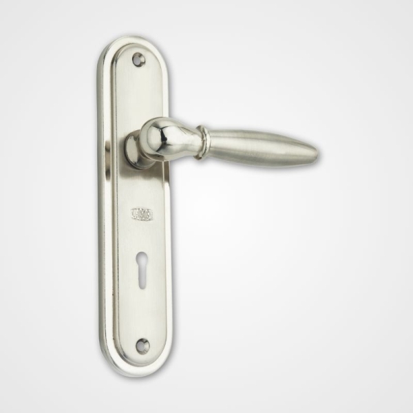 Mortice Handle A-111 – 7 Zinc Handle with Steel Plate – SS Antique Brown P.C. Finish – Direct from Manufacturer