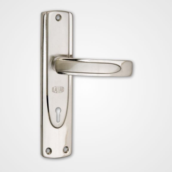 Mortice Handle A-88 – 7.5 Zinc Handle with Steel Plate – Stainless Steel Antique Brown P.C. Finish