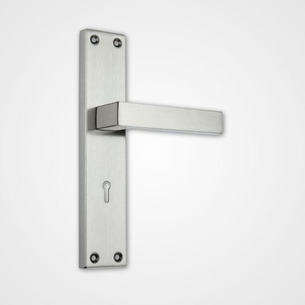 Mortice Handle A-SS-JAZ – 8 Stainless Steel Handle with S.S. 304 Grade Plate – Finish S.S. Antique