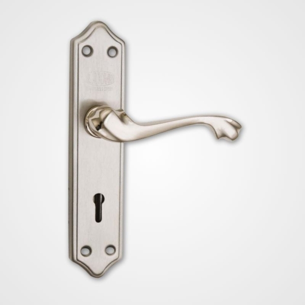 Mortice Handle A-SS-Vintage – 7.5 Zinc Handle with S.S.304 Stainless Steel Plate – Antique Stainless Steel Finish