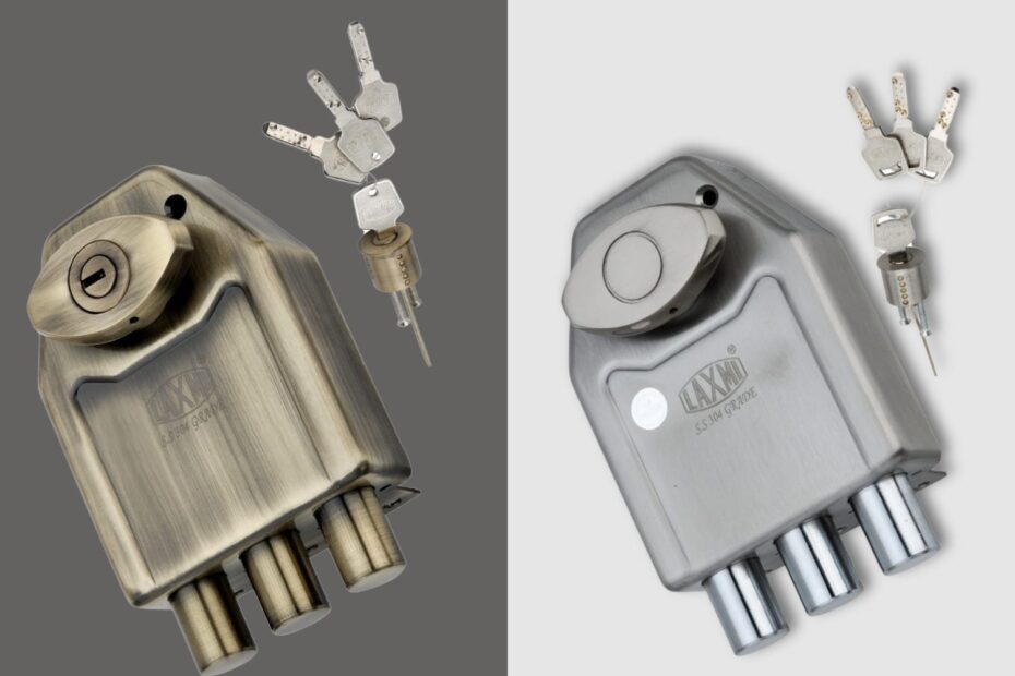Tri bolt locks - Main Door Locks and latches by Laxmi Locks